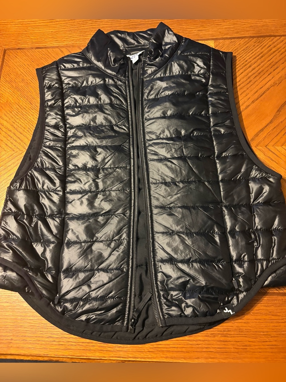 JoyLab Black Quilted Puffer Vest size medium